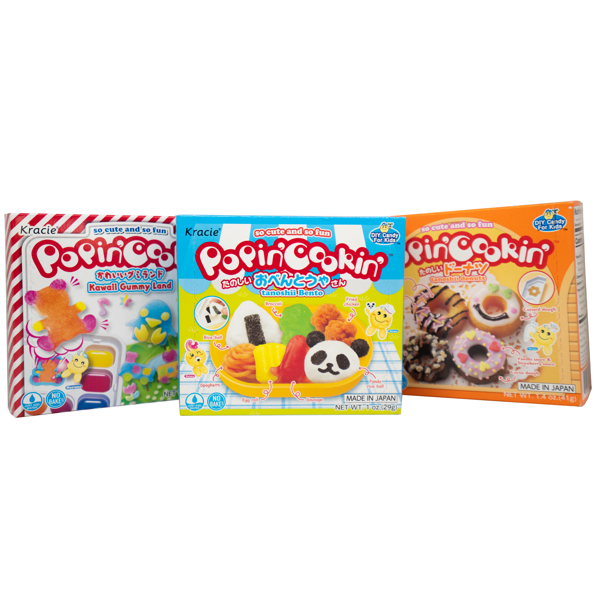 Popin' Cookin'™ - Tanoshii Bento DIY Candy Kit for Kids (Product