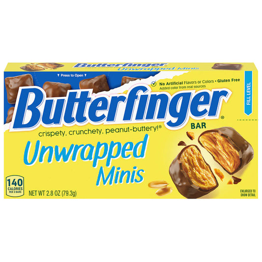 BUTTERFINGER UNWRAPPED MINIS