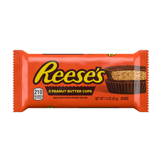 REESES PEANUT BUTTER CUPS 2PACK
