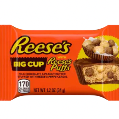 REESES BIG CUP REESES PUFFS 1CUP