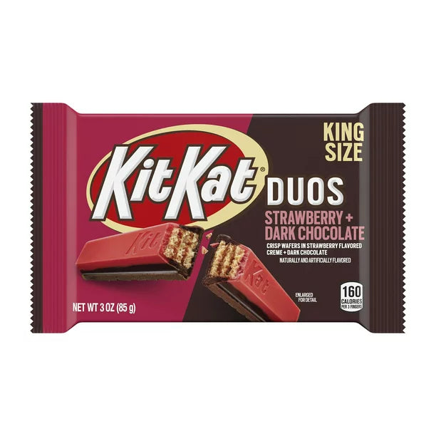 KITKAT STRAWBERRY & DARK CHOCOLATE DUOS – Candy World USA